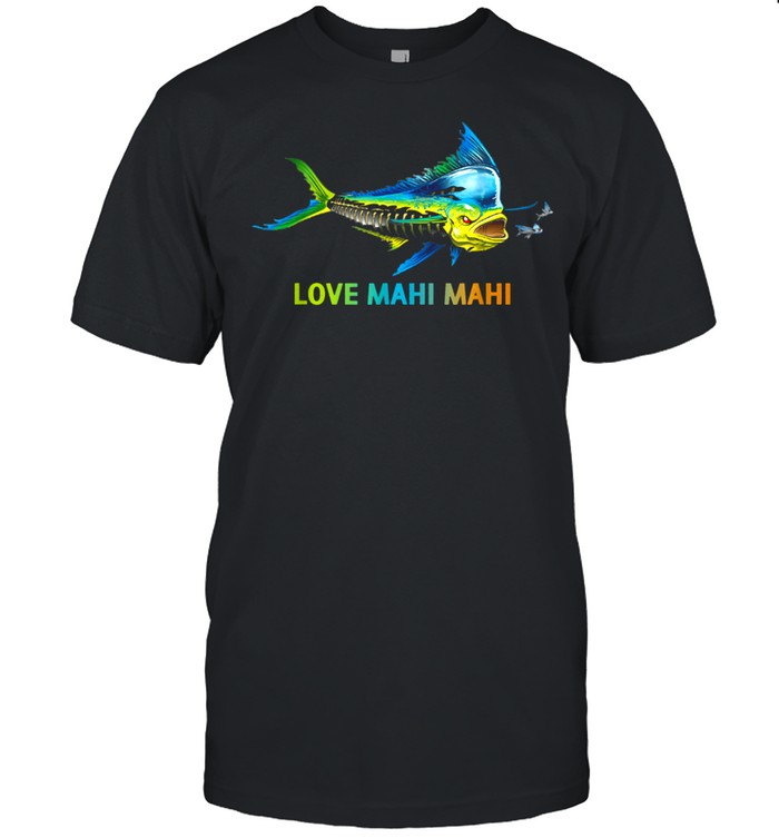 Fishing Love, Mahi Mahi Fish, Herringbone Mahi Mahi T-Shirt Fishing Love, Mahi Mahi Fish, Herringbone Mahi Mahi T-Shirt