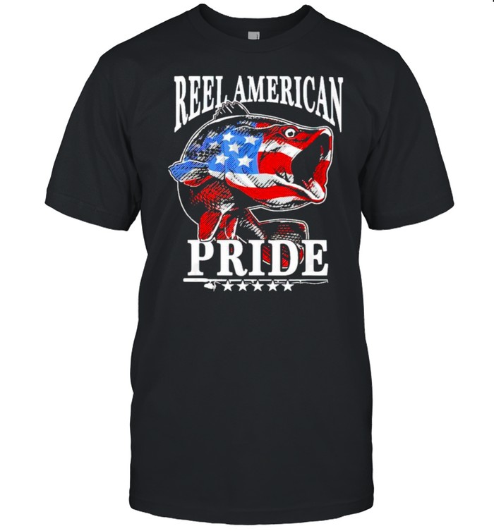 Fishing Reel American Pride T-Shirt