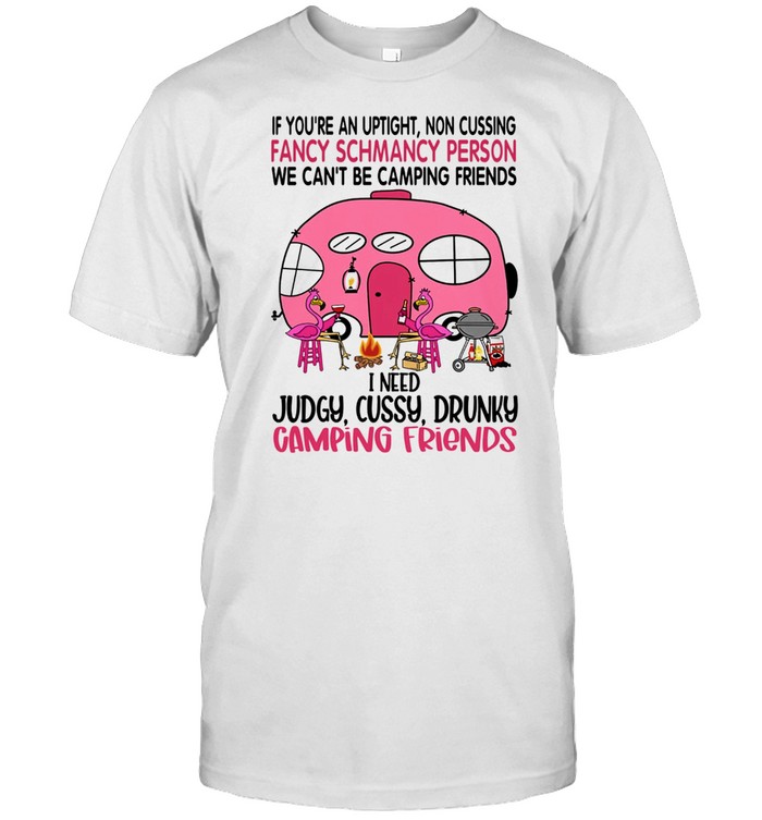 Flamingos It Youre Uptight Non Cursing Fancy Schmancy Person T-Shirt Flamingos It Youre Uptight Non Cursing Fancy Schmancy Person T-Shirt