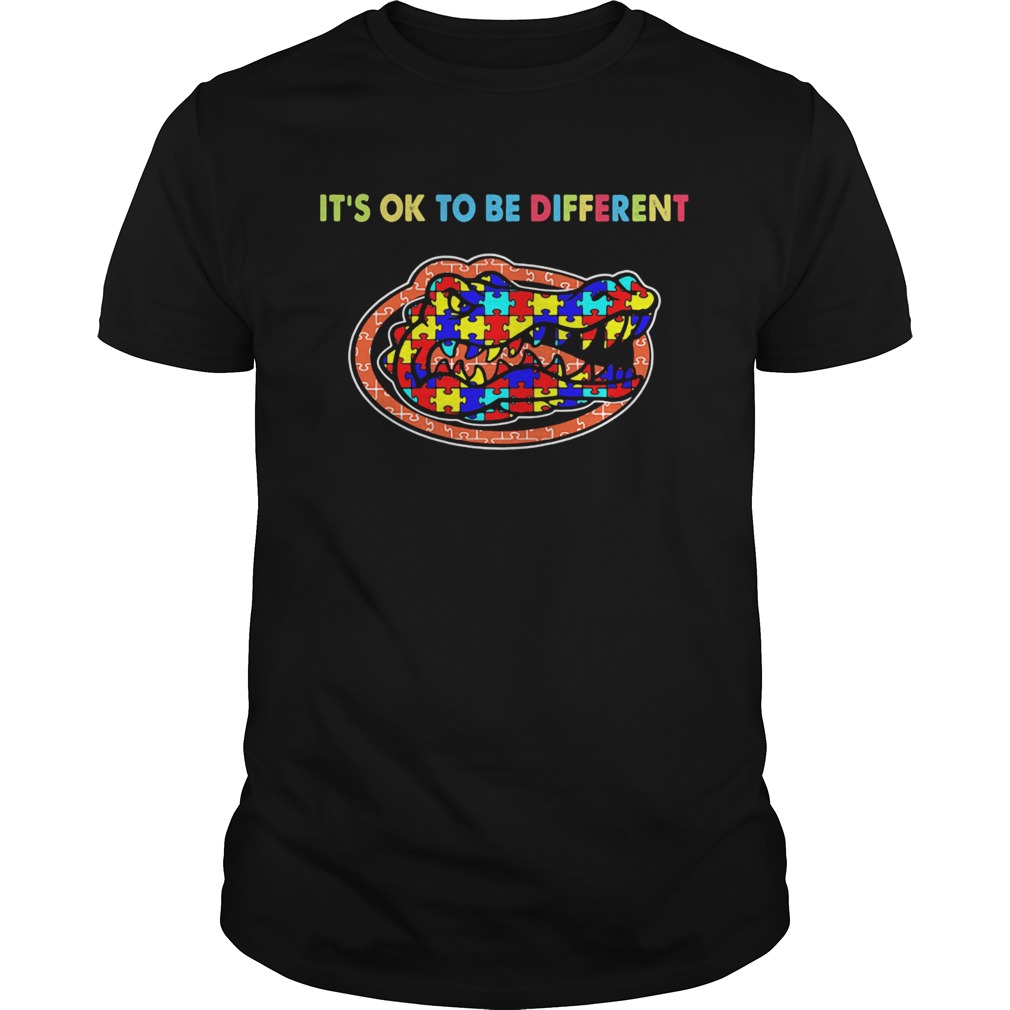 Florida Gators Its Ok To Be Different Autism T-Shirt