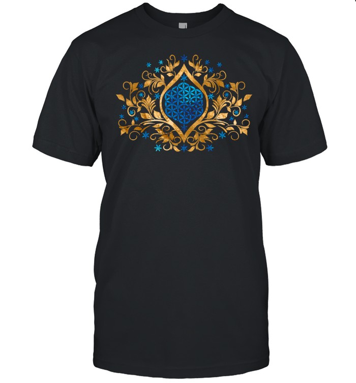 Flower Of Life Langarmshirt T-Shirt
