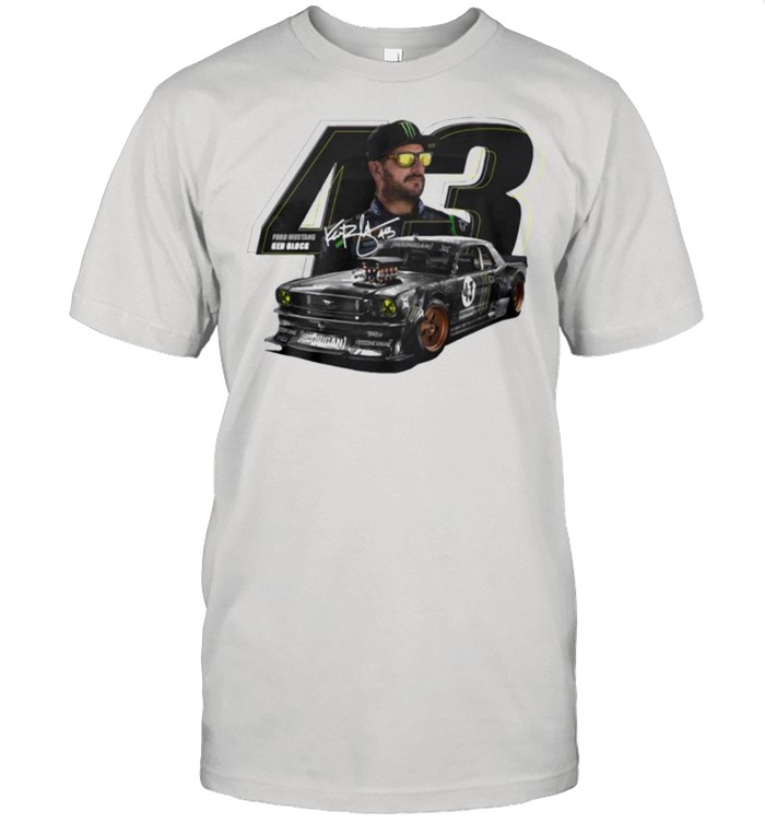 Ford Mustang Ken Block Signature T-Shirt Ford Mustang Ken Block Signature T-Shirt