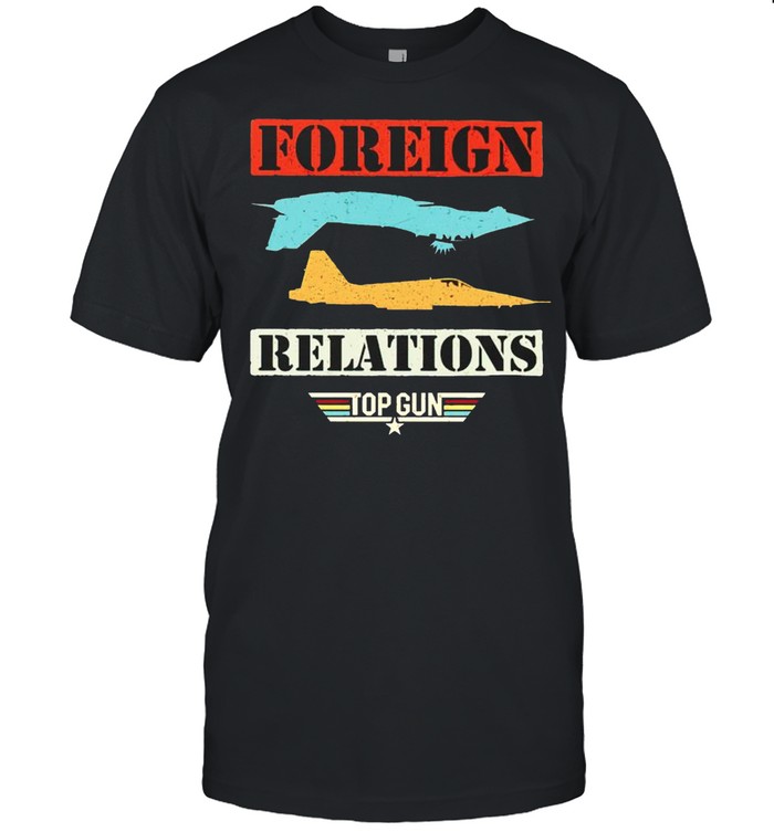 Foreign Relations Top Gun Vintage T-Shirt Foreign Relations Top Gun Vintage T-Shirt