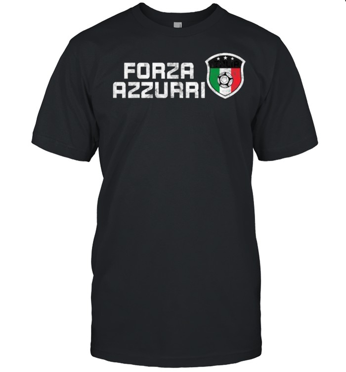 Forza Azzurri Jersey Football Team Italia Forza Azzurri T-Shirt