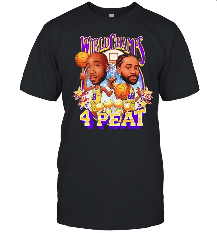 Freddie Gibbs And Big Sean 4 Peat World Champs T-Shirt