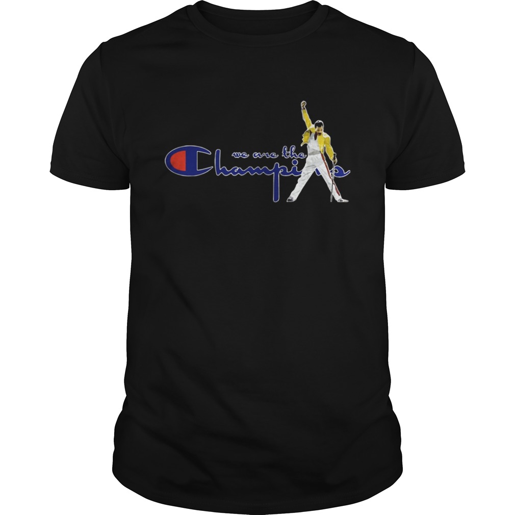 Freddie Mercury We Are The Champions T-Shirt