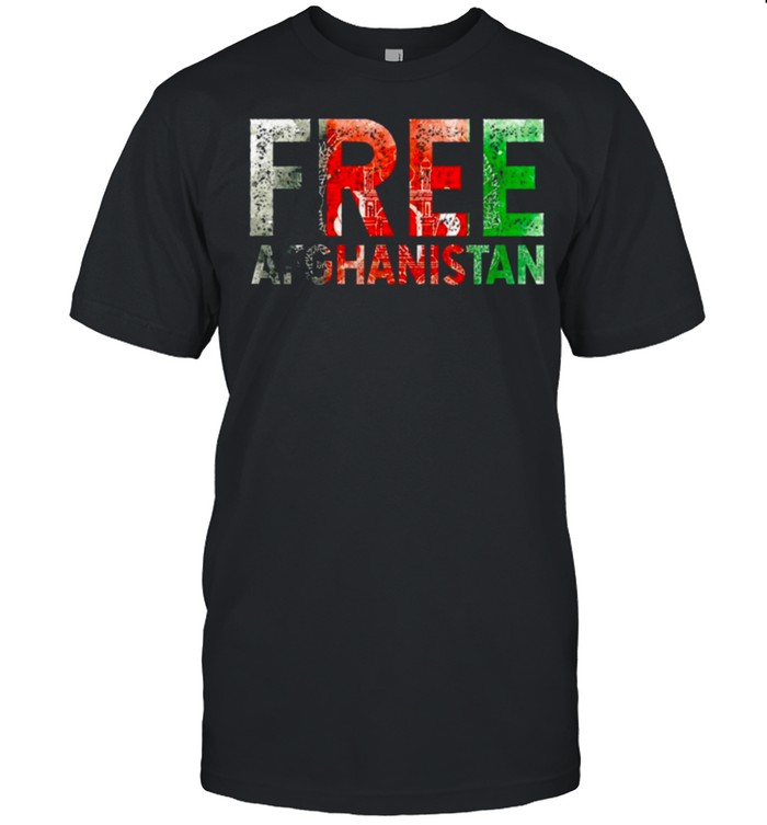 Free Afghanistan Save Kabul Tee T-Shirts