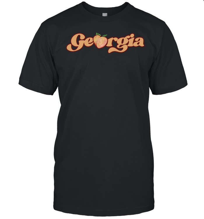 Georgia Cute Peach Art T-Shirt