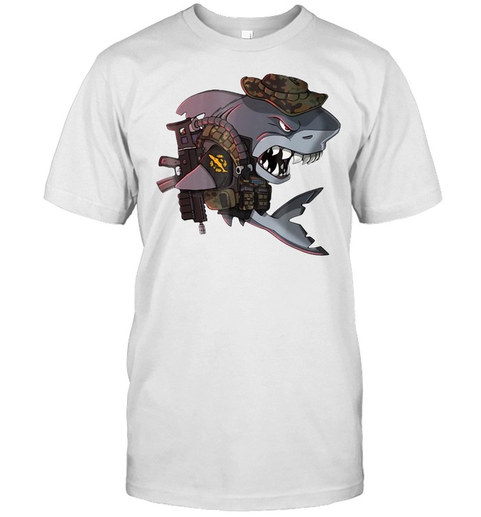 German Bundeswehr Kampfschwimmer Combat Diver Shark T-Shirt German Bundeswehr Kampfschwimmer Combat Diver Shark T-Shirt