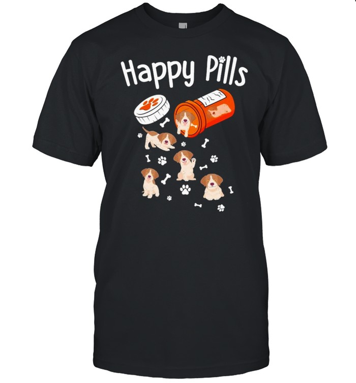 German Shorthaired Pointer Happy Pills T-Shirt German Shorthaired Pointer Happy Pills T-Shirt