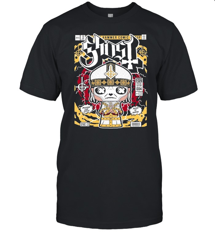Ghost Famous Comic Book Poster T-Shirt