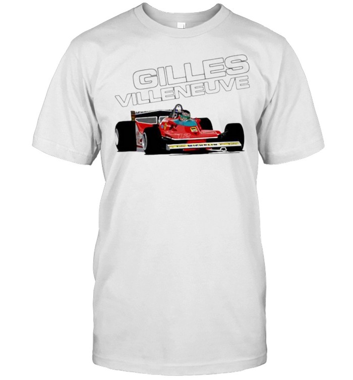 Gilles Villeneuve Car T-Shirt