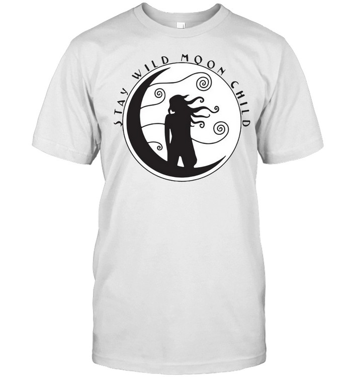 Girl Stay Wild Moon Child Sticker T-Shirt