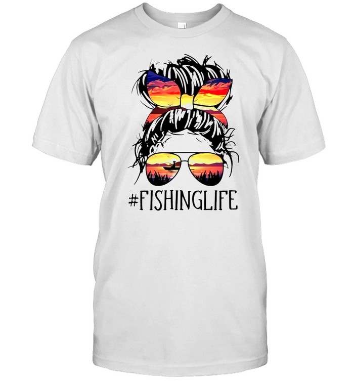 Girl Summer Vacation Fishing Life T-Shirt