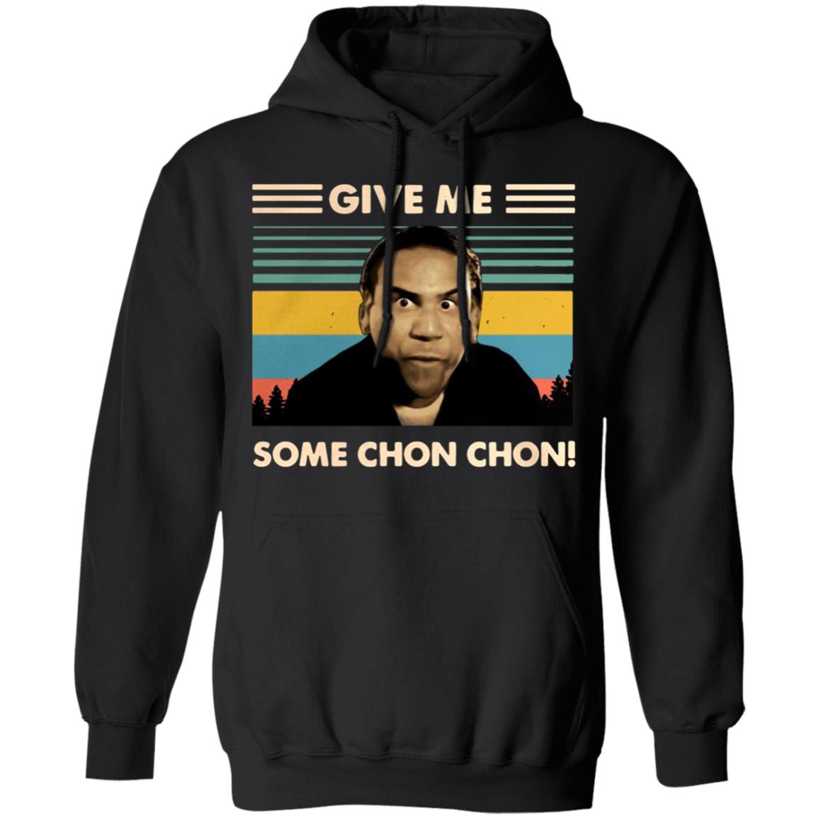 Give-Me-Some-Chonchon-Vintage G185 Gildan Pullover Hoodie 8 Oz. T-Shirt