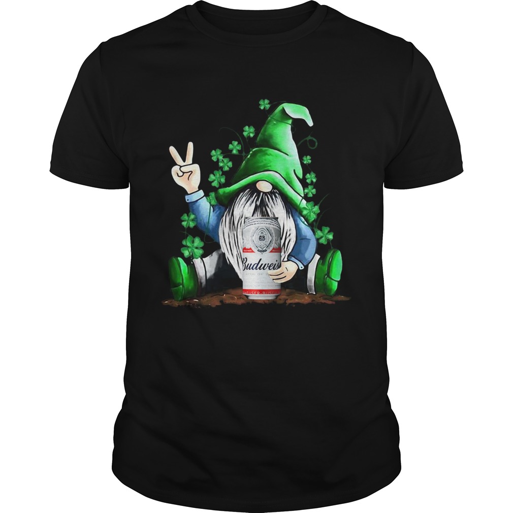 Gnome Hug Budweiser Irish St Patricks Day T-Shirt