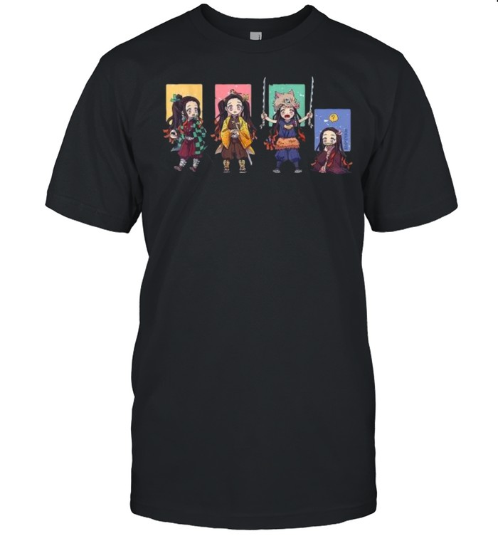 Nezukos Kamados Kimetsus No Yaibas Demons Slayers T-Shirt
