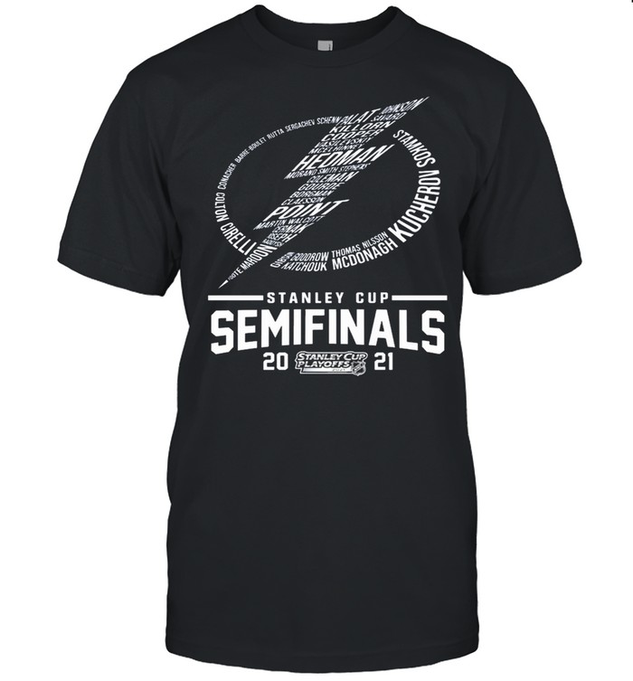 Nhl Tampa Bay Lightning Stanley Cup Semifinals 2021 T-Shirt Nhl Tampa Bay Lightning Stanley Cup Semifinals 2021 T-Shirt