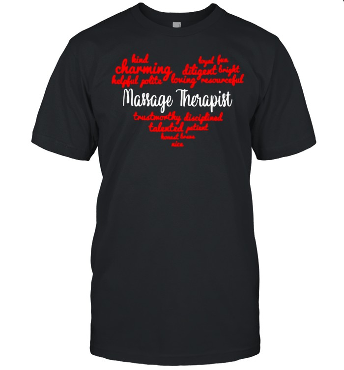 Nice Massage Therapist Physical Heart T-Shirt Nice Massage Therapist Physical Heart T-Shirt