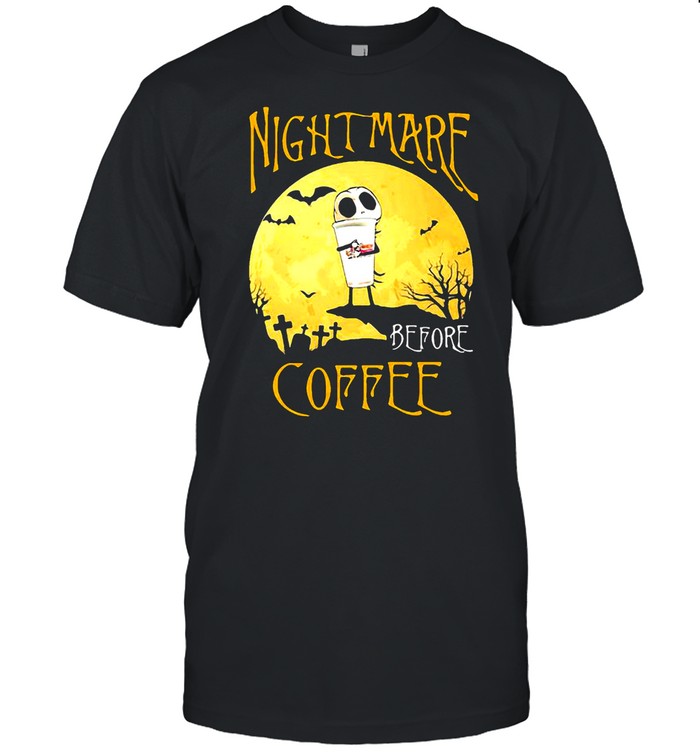 Nightmare Before Dunkin Donuts Halloween T-Shirt