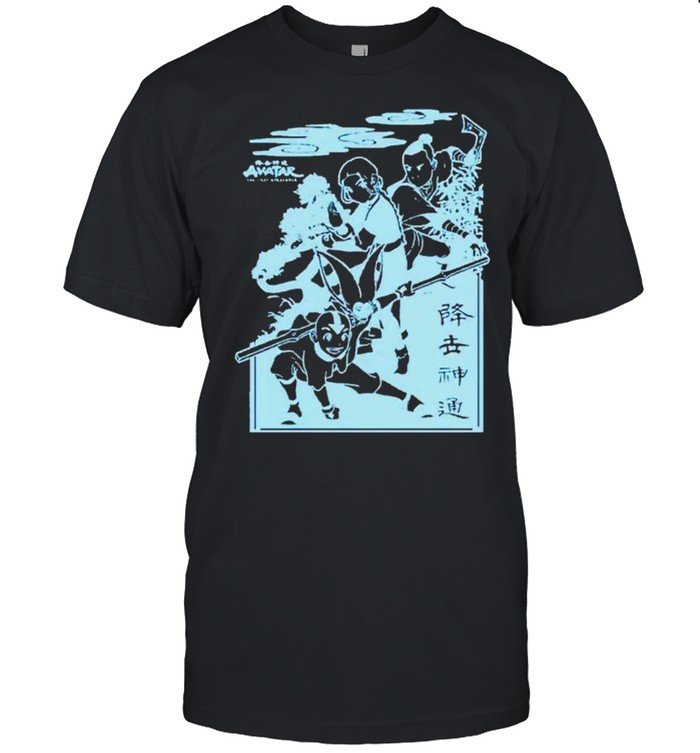 Nintendo Avatar The Last Airbender Main Cast T-Shirt