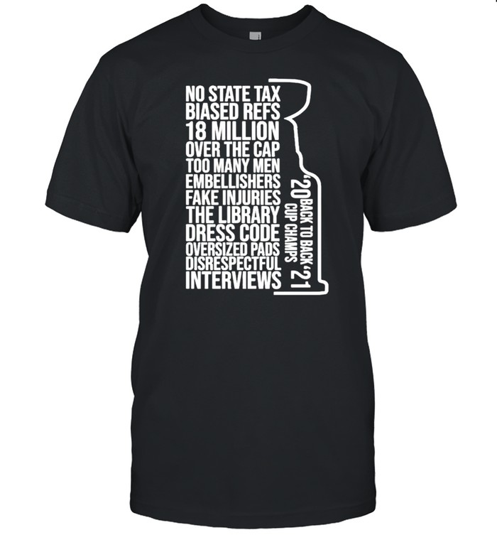 No State Tax Biased Refs 18 Million Over The Cap Too Many Men T-Shirt No State Tax Biased Refs 18 Million Over The Cap Too Many Men T-Shirt