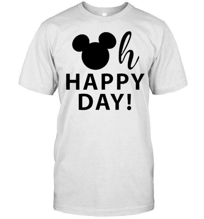 Oh Happy Day Disney Mickey T-Shirt