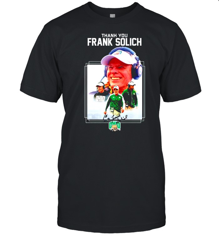 Ohio Thank You Frank Solich Signature T-Shirt