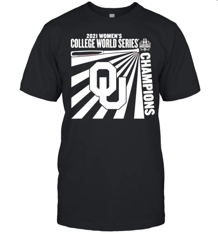 Oklahoma Sooners World Series Champions 2021 Ncaa Softball Womens College T-Shirt
