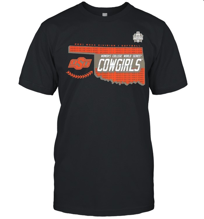 Oklahoma State Cowboys 2021 Ncaa Softball Womens College World Series T-Shirt Oklahoma State Cowboys 2021 Ncaa Softball Womens College World Series T-Shirt