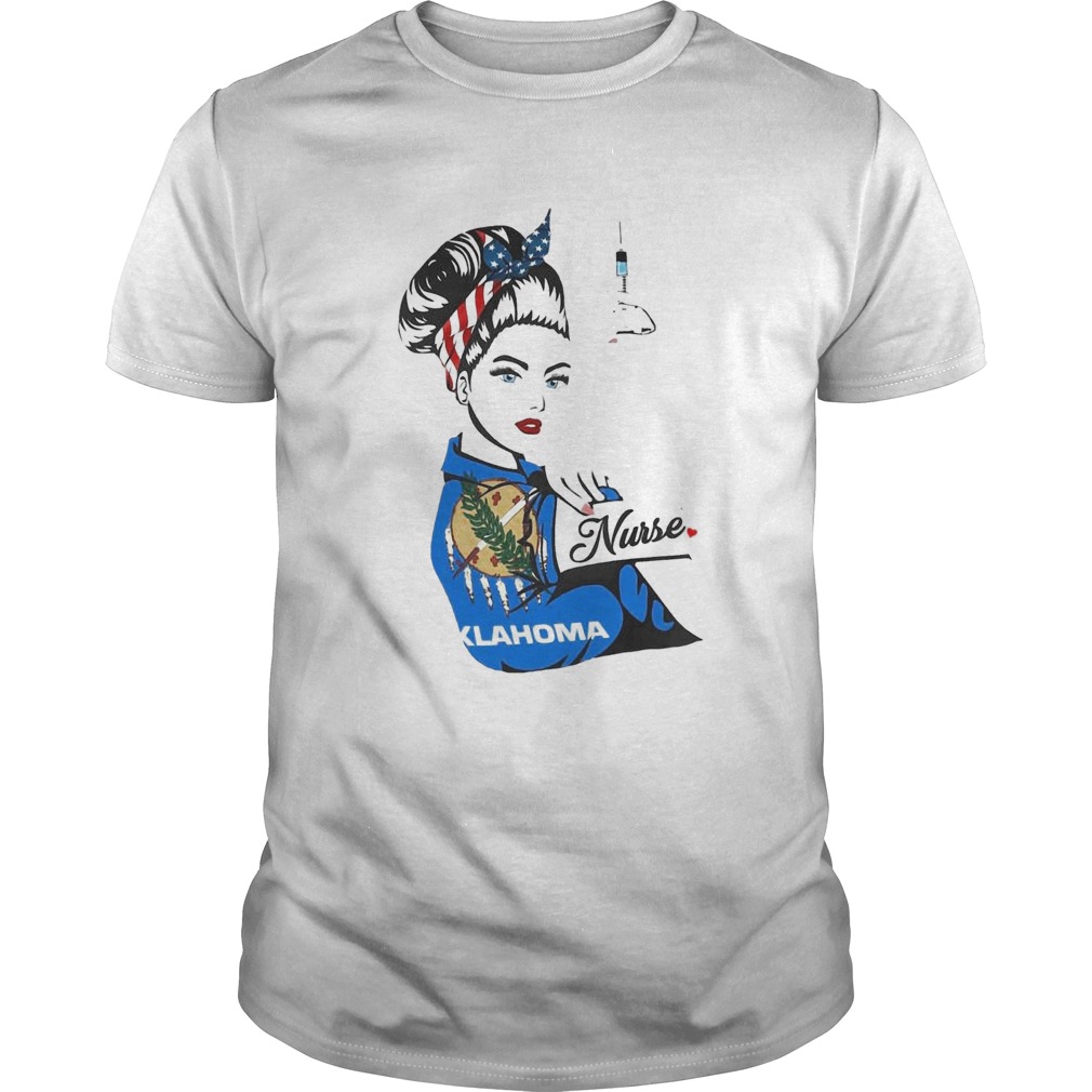 Oklahoma Tattoo Nurse T-Shirt Oklahoma Tattoo Nurse T-Shirt