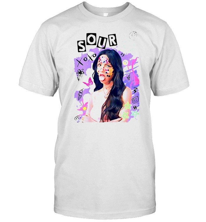 Olivia Rodrigo Fan Portrait Sour T-Shirt