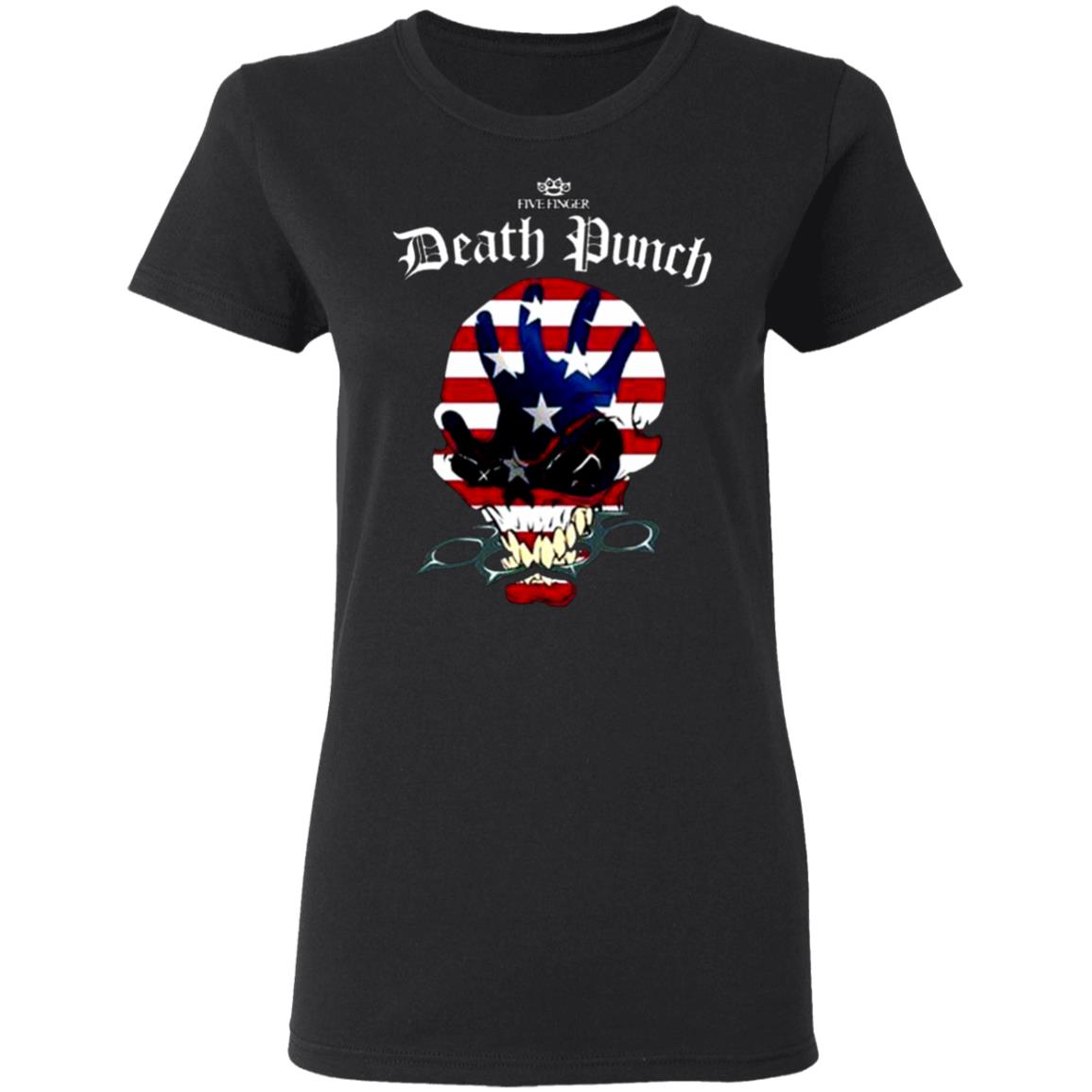 One-Two-Fuck-You-Five-Finger-Death-Punch2 G500l Gildan Ladies’ 5.3 Oz. T-Shirt