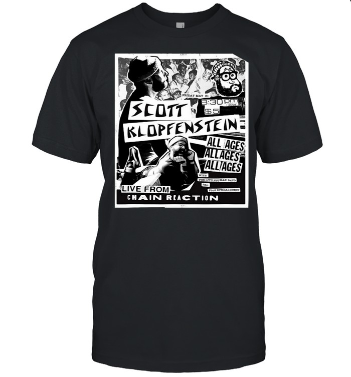 On Tour Now Scott Klopfenstein Fans T-Shirt