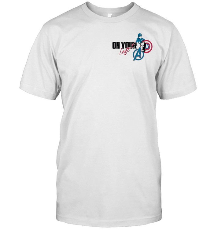 On Your Left Captain America T-Shirt