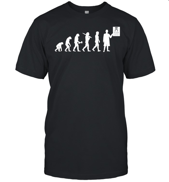 Optometrist Evolution Optician T-Shirt