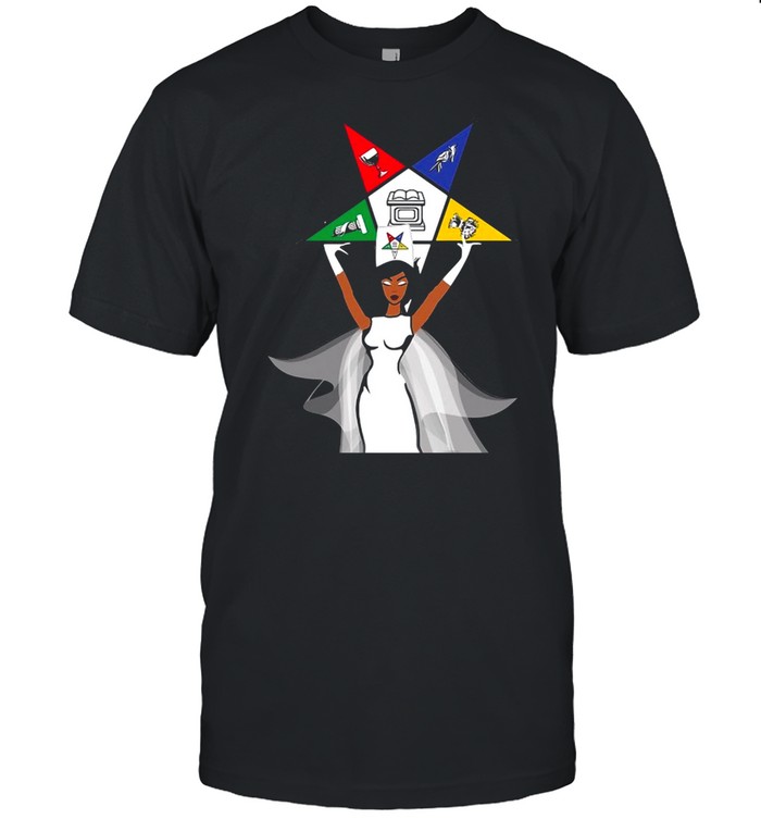 Order Of The Eastern Star Oes Diva Fatal Sistar Of Color T-Shirt