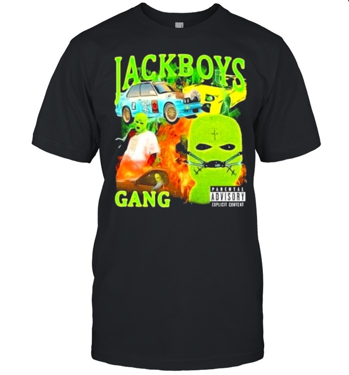 Original Jackboys Gang Parental Adisory T-Shirt Original Jackboys Gang Parental Adisory T-Shirt