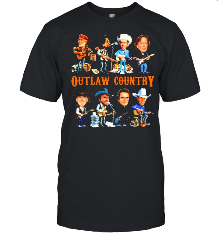 Outlaw Country The Highwayman Band Music T-Shirt