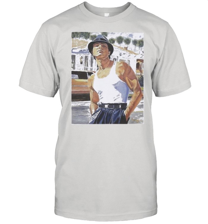 Paco El Gallo Negro Painting T-Shirt