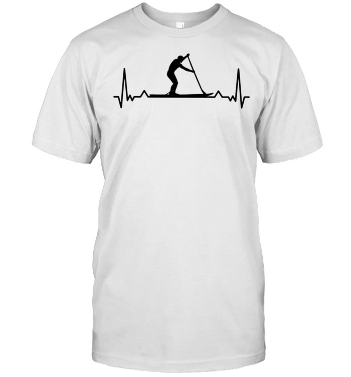 Paddleboarding For Paddle Boarders Heartbeat T-Shirt Paddleboarding For Paddle Boarders Heartbeat T-Shirt