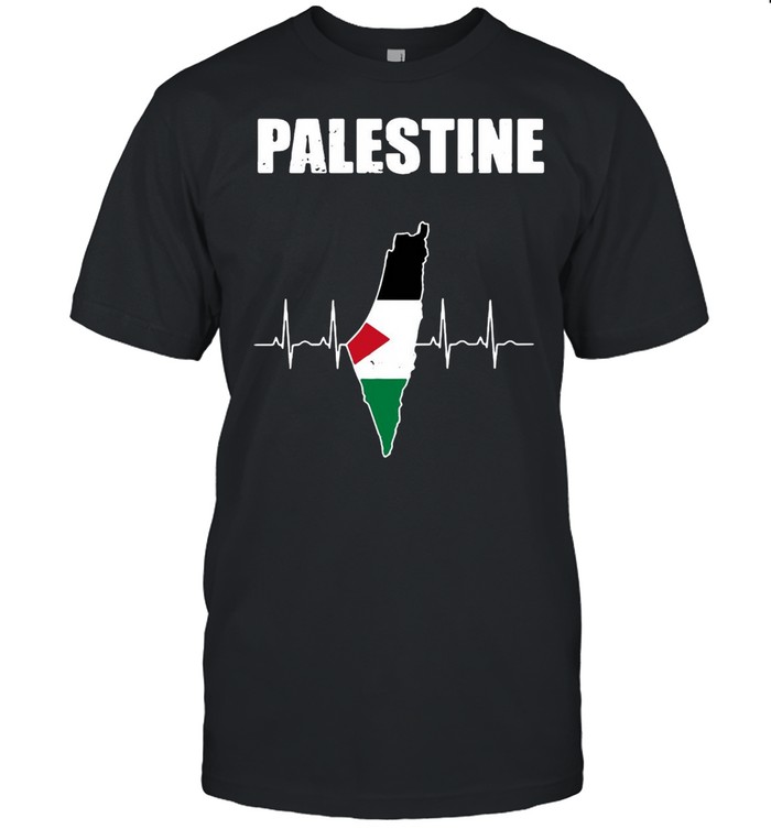 Palestine Flag Palestinian Country Map T-Shirt Palestine Flag Palestinian Country Map T-Shirt