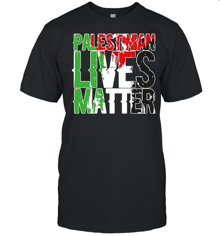 Palestinian Lives Matter Free Palestine Gaza Anti War March T-Shirt
