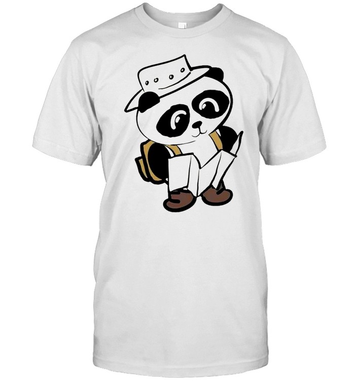 Panda Chibi Camping T-Shirt