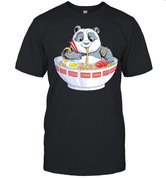 Panda Eating Noodle T-Shirt Panda Eating Noodle T-Shirt