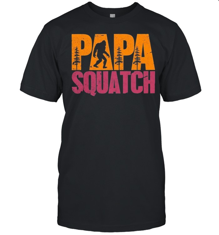 Papa Squatch Bigfoot T-Shirt