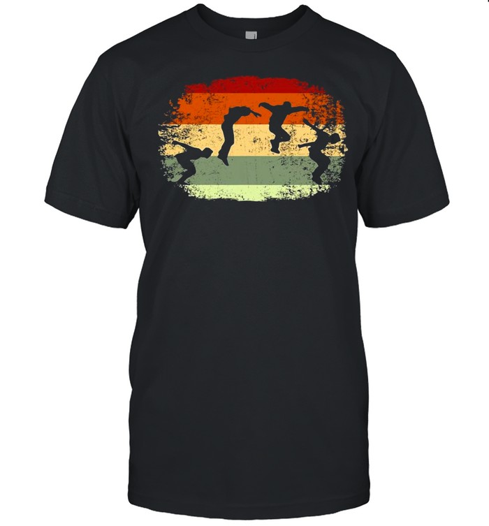 Parkour Running Climber Obstacle Course Vintage Parkour T-Shirt Parkour Running Climber Obstacle Course Vintage Parkour T-Shirt