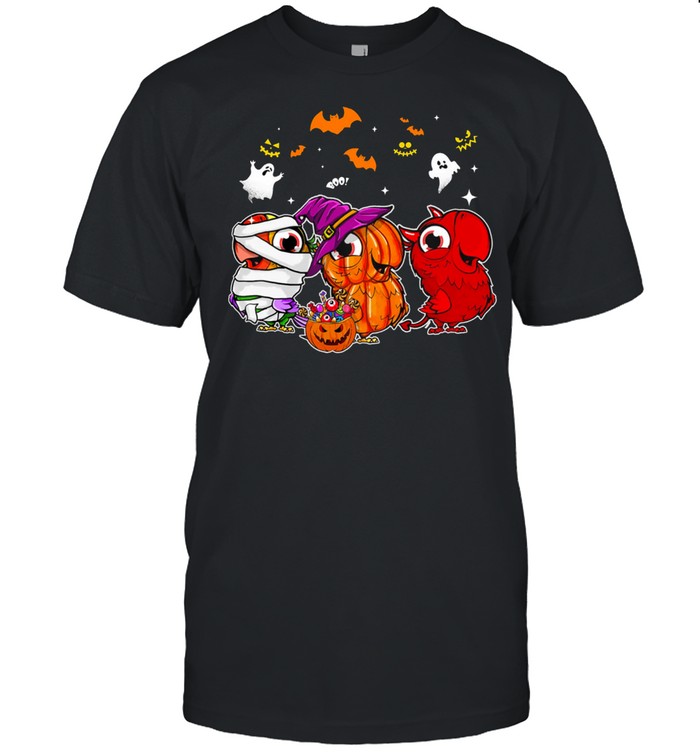 Parrot Scare And Parrot Lovers Halloween T-Shirt Parrot Scare And Parrot Lovers Halloween T-Shirt