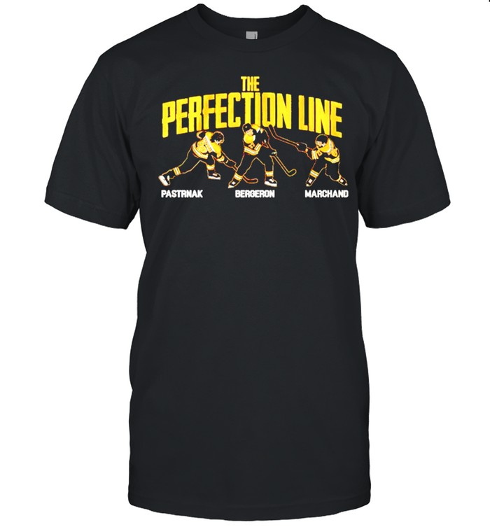 Pastrnak Bergeron And Marchand Perfection Line T-Shirt Pastrnak Bergeron And Marchand Perfection Line T-Shirt