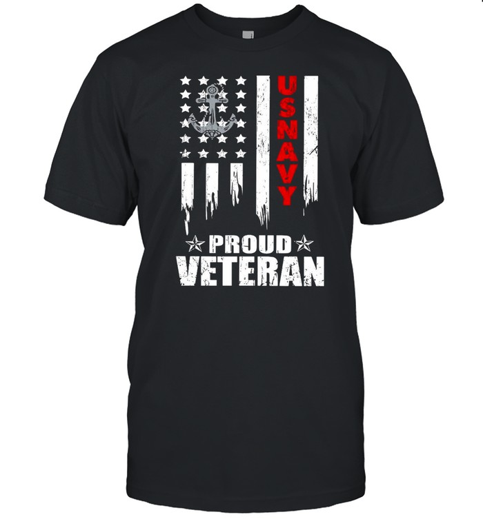 Patriotic Us Navy Proud Veteran T-Shirt Patriotic Us Navy Proud Veteran T-Shirt